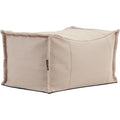 ottomane beige reclinabile
