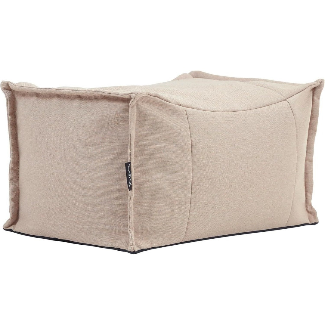 ottomane beige reclinabile