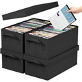 porta cd e dvd modulari nero resistente