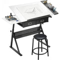 tavoli da disegno bianco per ufficio resistente