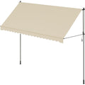 tende da veranda beige alluminio per eventi resistente 5